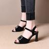 Summer Shoes High Heeled Sandals for Women's Single Shoes Women Shoes Elegant Sandals Women Pumps