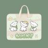 Cute Cartoon Animal Laptop Handbag Waterproof Shockproof Notebook Sleeve Bag Fits 13.3-16 Inch Carry Bag Attach To Luggage
