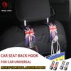 Universal Car Seat Back Headrest Hook Hanger Storage For Handbag Purse Coat Fit Organizer Interior Fastener Holder Accessories