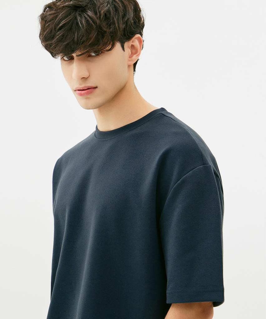 TRILLION Essential Layered Sleeve Short T-Shirt_10 Colors (C Type)