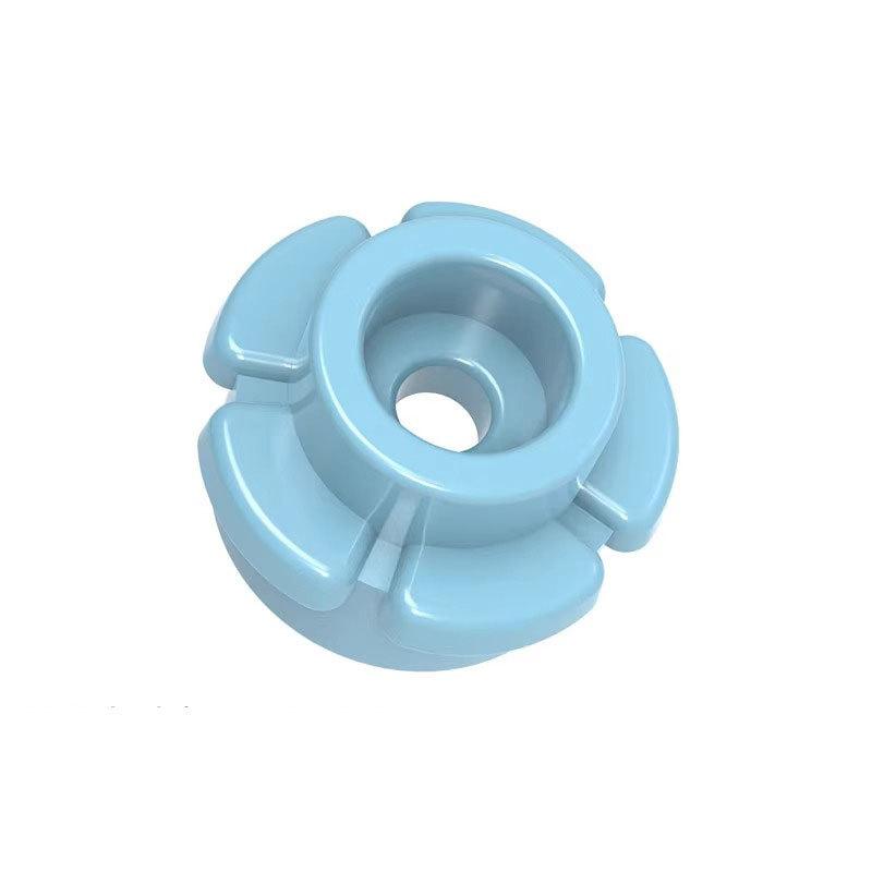 50 Stück MOC Pflanzen Bausteine 24866 1x1 Fünfblättrige Blumen Gras DIY Pädagogisch Zusammenbaubar Blümchen Kompatibel 24866 Konstruktion