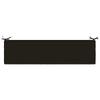2 piece Bench Cushion Set SOEST 100percent  Polyester Black