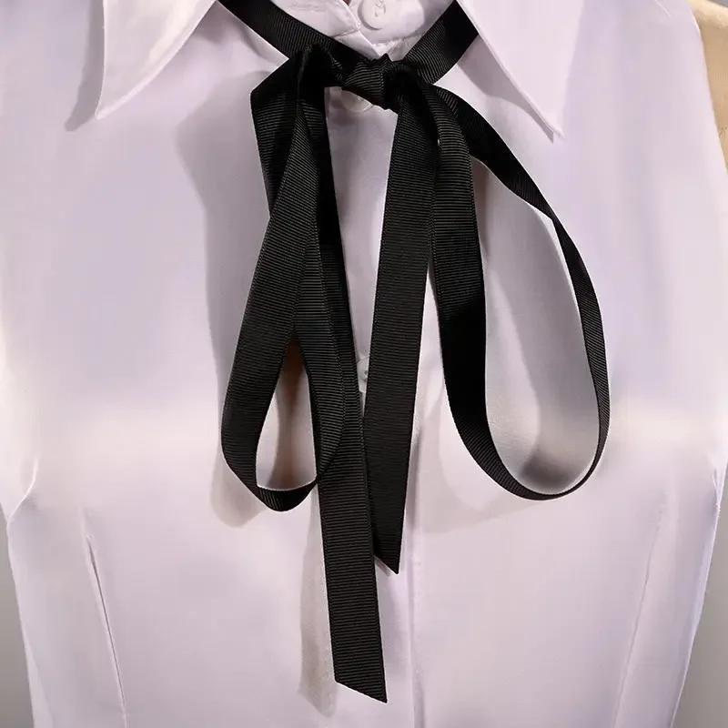 Kostüm Cosplay Anime Chainsaw Man Reze Cosplay Uniform Set Halskette Perücke Halloween Karneval Party Kleid Mädchen