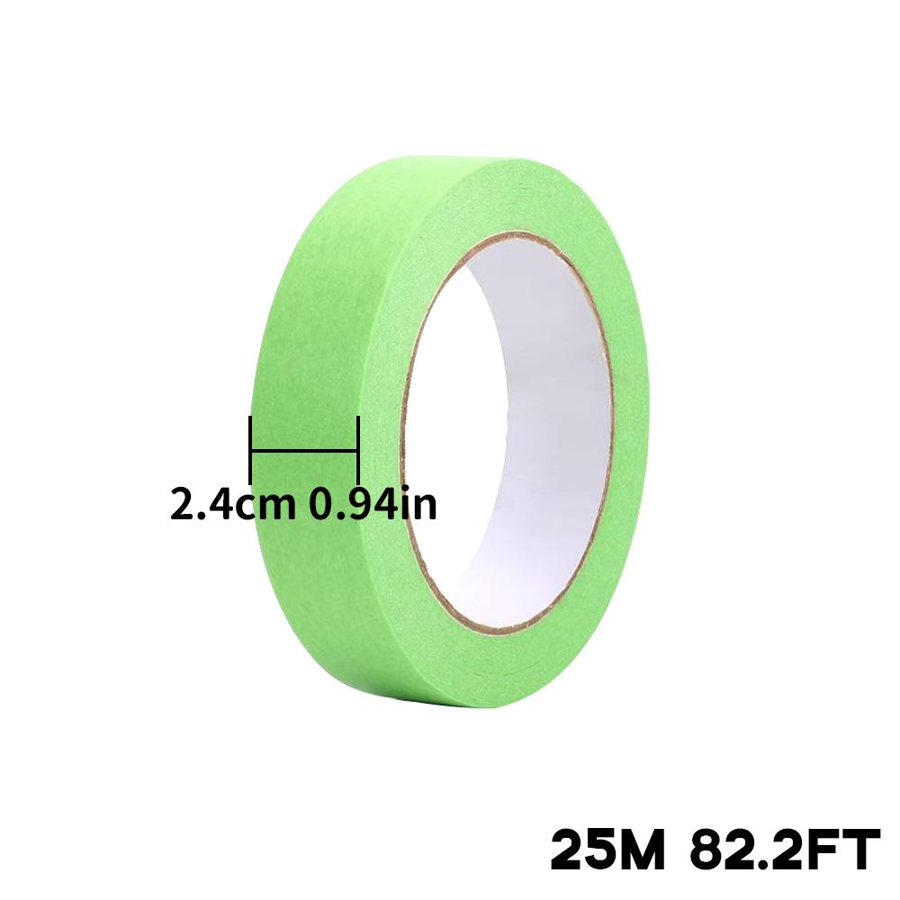 Long Masking Tape Wall Spraying Paint Hand Tear Paper Tape DIY Single Side Adhesive Tape for Car House Oil Painting Sketch