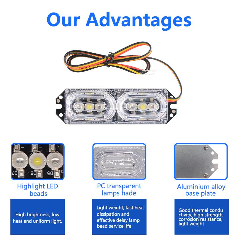 Universelles Motorrad Blinkendes Rücklicht LED Bremslicht 9V-80V Hinteres Rücklicht Wasserdicht Batterie Kennzeichenleuchte Blinker