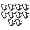 Universal Windshield Wiper Hose Fastener Clips Clamps Fasteners Plastic Design Secure Hold Fit Most Cars Trucks 20 Pack