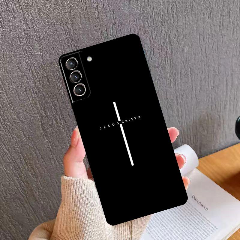 Verse of The Christian Bible Jesus Phone Case For Samsung Galaxy S25 S26 Ultra S20 S21 S22 S23 S24 Plus S10 S25 FE Back Cover