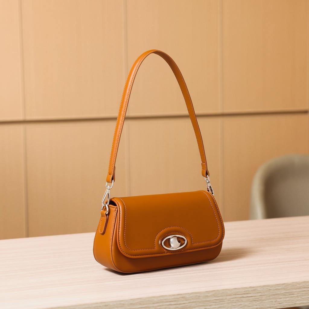 Multifunkční taška pod paži na dojíždění, Dámská malá čtvercová taška francouzského designu, Dámská všestranná taška přes rameno, Crossbody taška