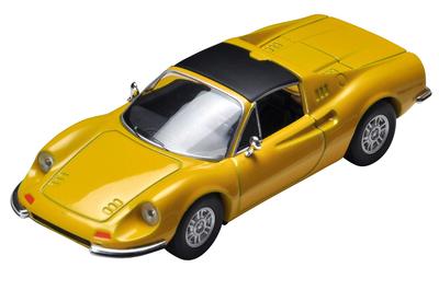 TOMYTEC Tomica Limited Vintage LV Dino 246 GTS Yellow 1/64 (Finished Model)