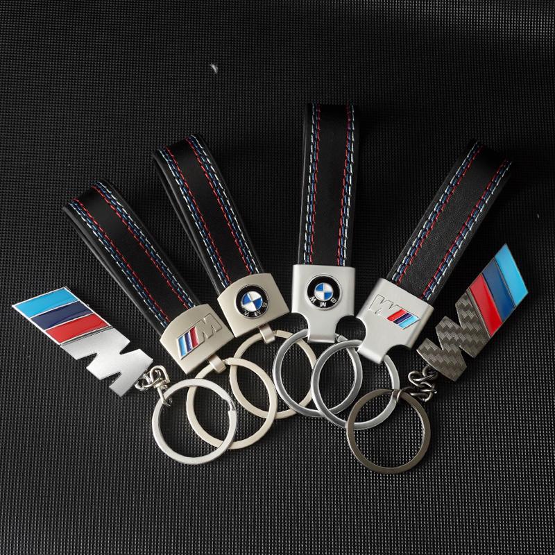 New Luxury Car Emblem Keychain Anti-loss Keyring For BMW M X1 X2 X3 X4 X5 X6 3 5 Series M2 M3 M4 M5 M6 M7 Interior Accessories dnsh52