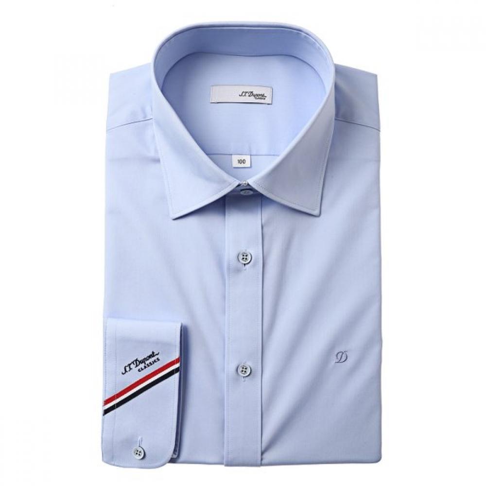 

S.t. Dupont Tri Color Embroidery Long Sleeve Shirt Se5sm12ls907sbu 110