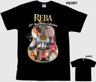Reba McEntire 50th Anniversary Collection Guitar Signature Shirt Unisex T-Shirt