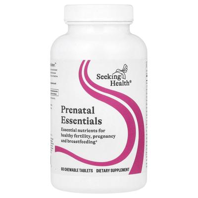 Seeking Health, Prenatal Essentials, 60 tabletek do żucia