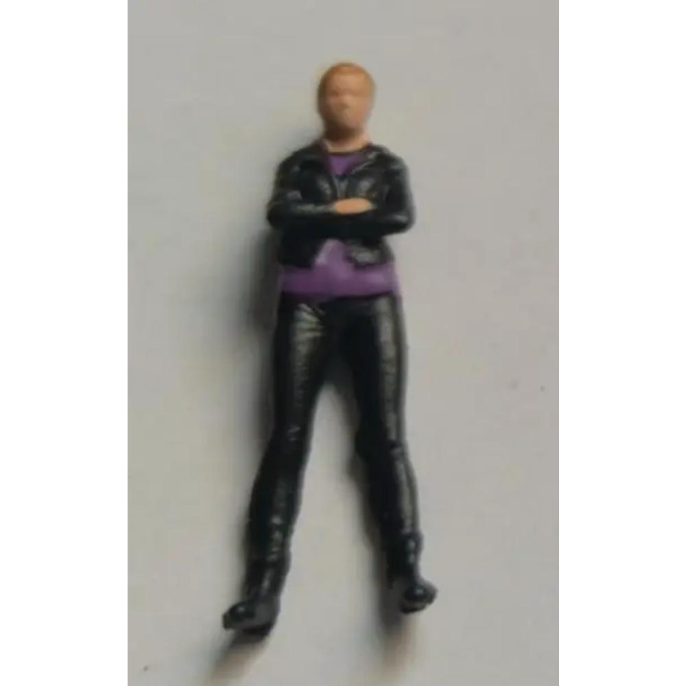 Painted Miniatures 1/64 Paul Walker Gal Gadot Vin Diesel Mini Scene Props Doll Figures Model Cars Vehicles Cars Toys Gift