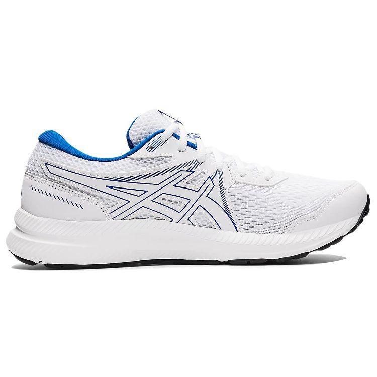 Asics Gel-Contend 7 Low-Top Running Shoes Men Sneakers White Blue 1011B040-104