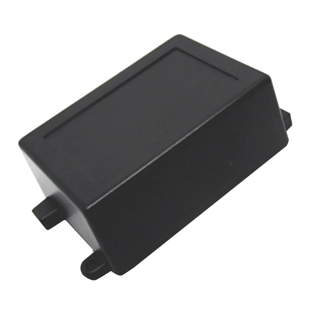 ABS Plastic Electronic Enclosure Project Case Box in Black 82x57x35mm LxWxH