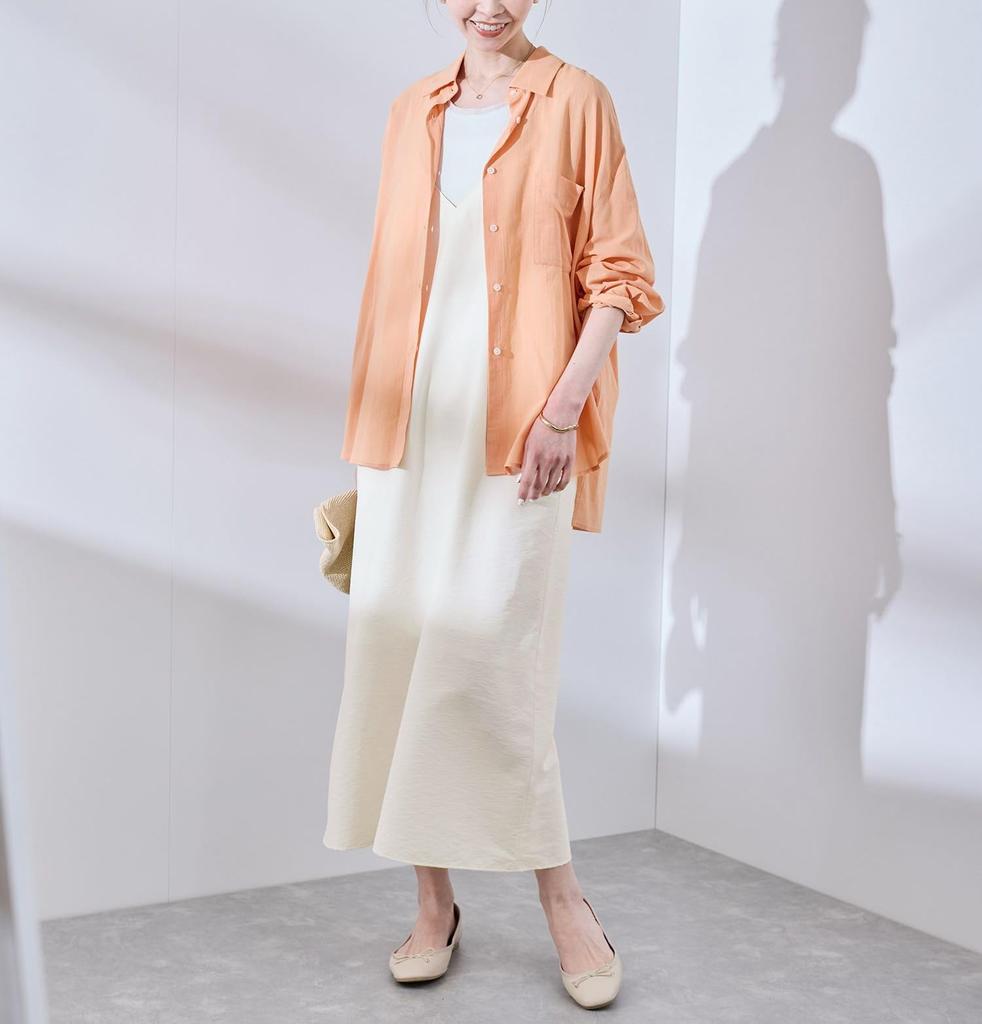 ROPE PICNIC Sherbet Camisole Dress Protection Heat Shirosub Women's (UV & Shielding), GDE15400, (11)