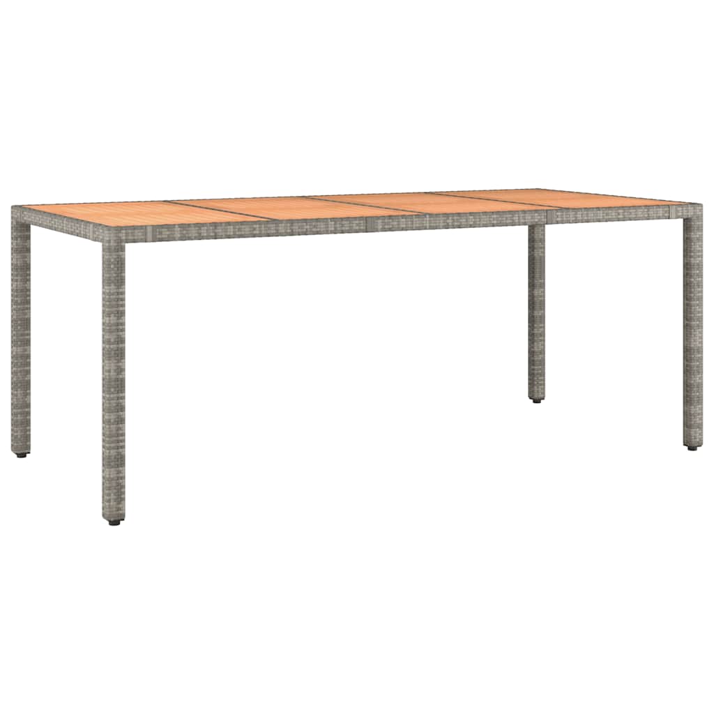 Vidaxl 9-Cz. Set di Mobili da Giardino con Cuscini, Grigio, Polyrattan