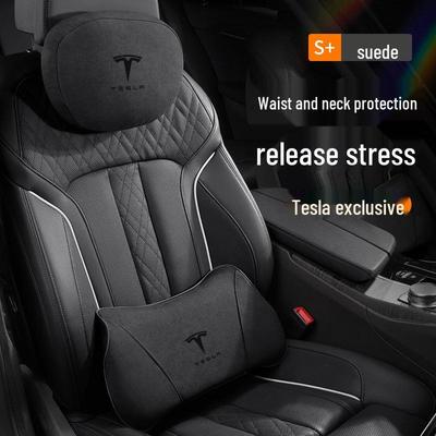 Tesla Polštář na krk Opěrka hlavy pro Model Y/3/X/S - Celoroční interiérový doplněk do auta
