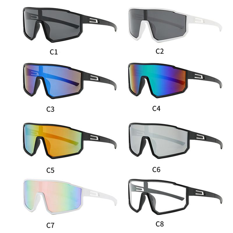 Fahrrad-Sonnenbrille UV400 Schutz für Damen Herren Outdoor-Sport Retro Mode Fahr-Sonnenbrille Schutzbrille