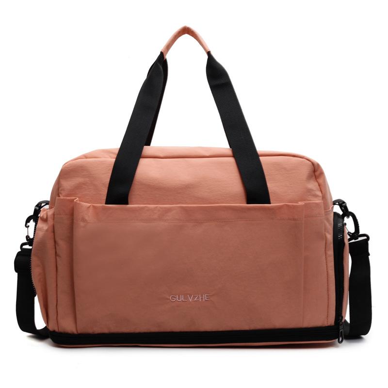 New large-capacity travel bag fashion sports fitness bag travel storage bag simple yoga bag