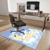 Anime Cartoon Design Chair Mat - Non-Slip Carpet for Office Chairs, Home Decor, Living Room, Bedroom, Game Room & Dormitory Flooring.E016