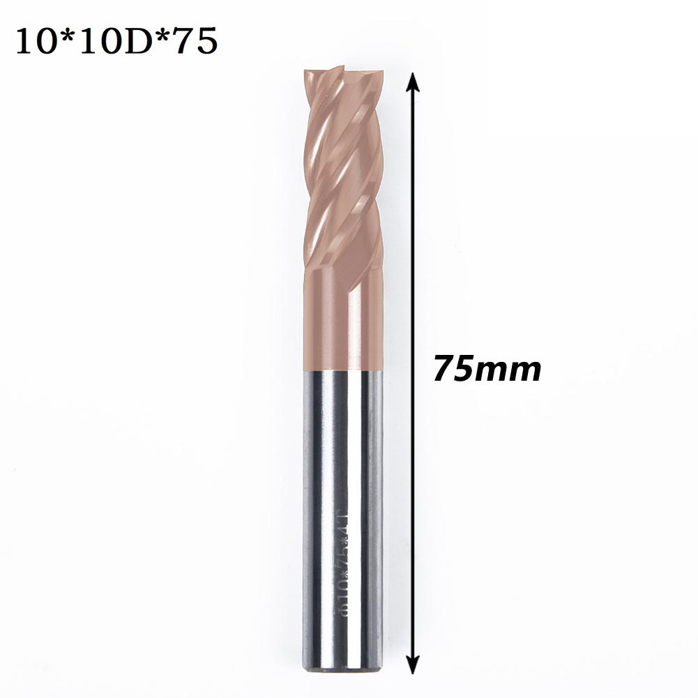 Round Handle Milling Cutter 1-16mm 4 Flutes Carbide