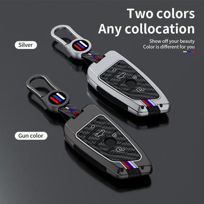 Zinc Alloy Car Key Case Cover Shell Protector for BMW X1 X3 X4 X5 F15 X6 F16 G30 7 Series G11 F48 F39 520 525 F30 118i 218i 320i