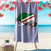 Toalla de Playa con Estampado del Legia de Varsovia, Toalla Grande Suave de Secado Rápido para Playa, Camping, Natación