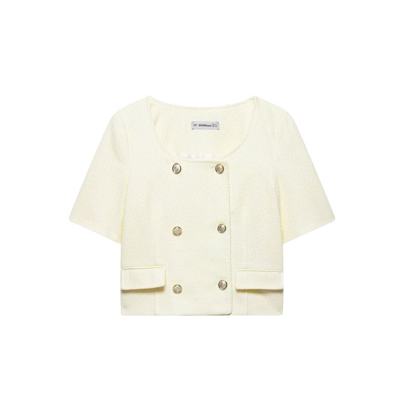 Kaslead New Women Clothes Western Style Texture Short Sleeve Blazers Shorts 3392100 3586100