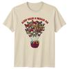 Keep Calm & Dream On T-Shirt Butterfly Flowers Nature Inspirational