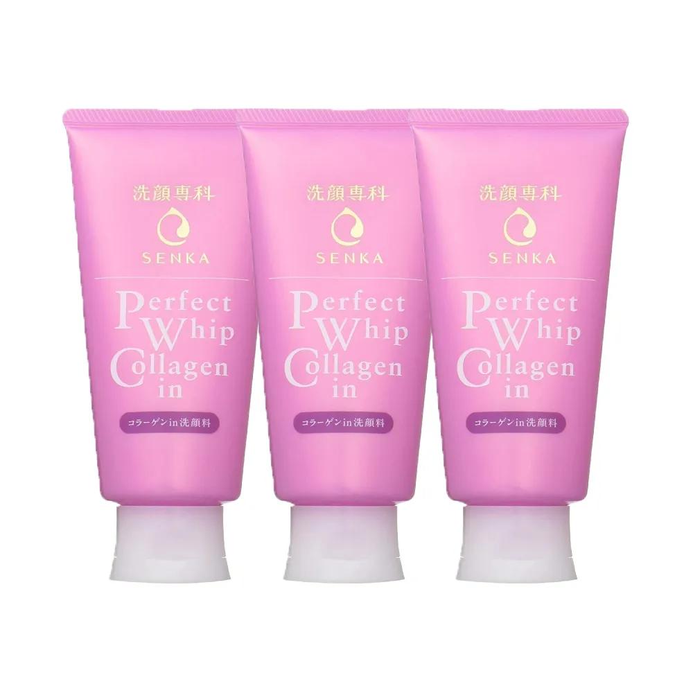 Shiseido Senka Perfect Whip Collagen In 120g x3
