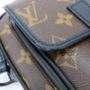 Used LOUIS VUITTON Shoulder Bag Christopher Wearable M69404 Wallet Monogram macacer Brown black Everyday use