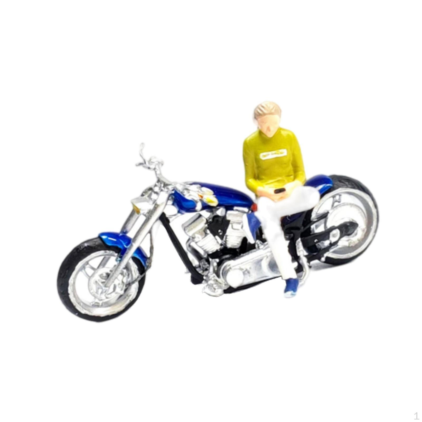 

1/64 Фигурка девушки Модель расписанная вручную песочный стол украшение миниатюрные крошечные люди зелёный