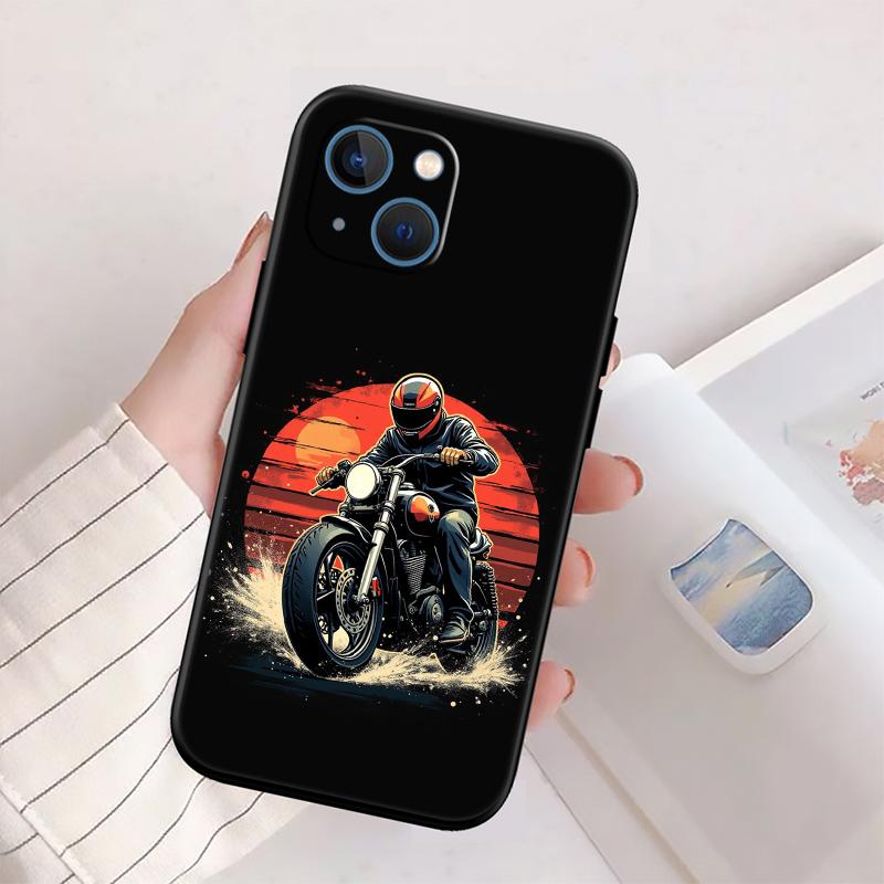 Motorcycle Racing Phone Case for OPPO A40 A60 A80 A15 A16 A16K A12 A17 A17K A54 A54S A53 A53S A55 A56 A57 A98 F23