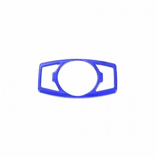 Car Headlight Switch Control Frame Cover 1* For Ford F-150 2015- Bright Blue