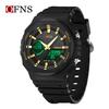 Oufanni Multifunctional Waterproof Sports Watch - Dual Display, Countdown, Alarm Clock, Ideal for Students