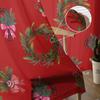 Christmas Christmas Tree Decoration Sheer Curtains For Kids Bedroom Living Room Voile Curtains Xmas Kitchen Tulle Curtain