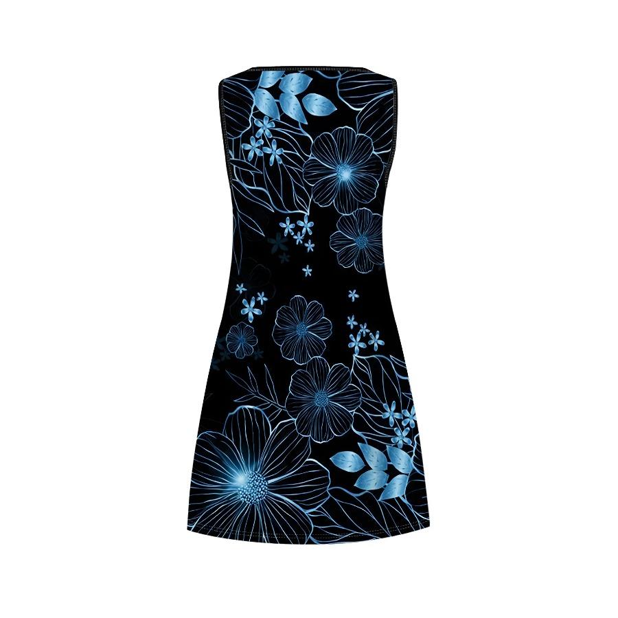 New Summer Collection for Women Featuring Stylish Printed Sleeveless A-Line Casual Spring And Summer Tank Dresses Y2k Clothes