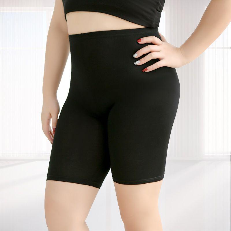 

Modal Base High Waist Anti-Exposure Half Length Shorts Black Size 5