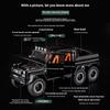 1/20 Mercedes Benz AMG G63 6X6 Off Road SUV Alloy Metal Diecast Car Model Sound & Light Large Adult Gift for Boyfriend Collect