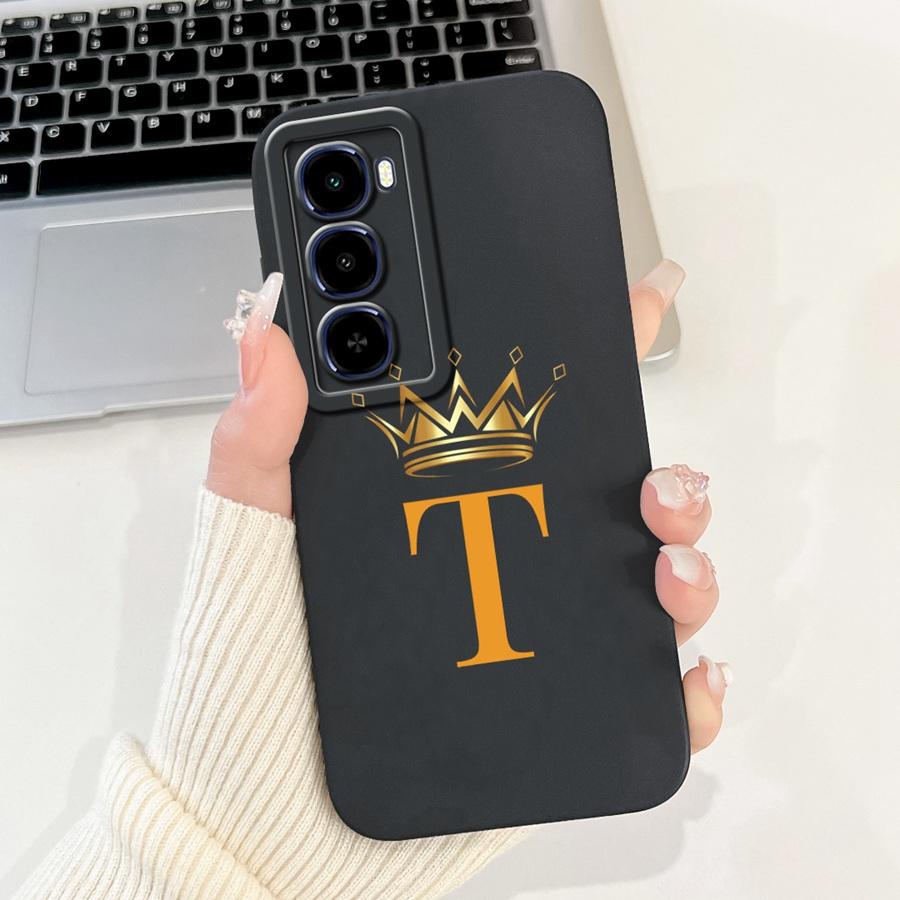 For itel City 100 Case City 100 Cover Soft Silicone Jelly Matte flower Letter Painted Shell for Itel City100 Phone Funda 6.75''