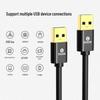 Biaz USB 3.0 High-Speed Male-to-Male Data Cable for Mobile Hard Drives