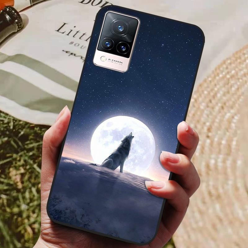 For Vivo V21 5G Case V 21 Silicon Back Cover Phone Case for Vivo V2050 VivoV21 5G Cases Soft Bumper Coque for Vivo V21 5G Fundas