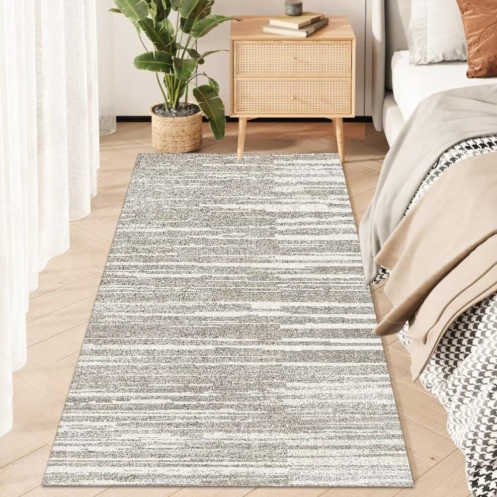 Modern Carpet for Bedside Soft Bedside Rugs Large Living Room Floor Mat Rectangular Balcony Mats Simple Room Decoration Runner