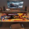 Mega man Color Mouse Pad Large Gaming Table Cushion Non-slip Laptop Tablet Big Mousepad XXL Mat Mini PC Playmat With Lock edge