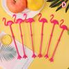 6 Stücke Kunststoff Cocktail Muddler Trinken Wein Decor Cocktail Swizzle Sticks Feigenkaktus Flamingo Wein Rührer Kaffee Puddler