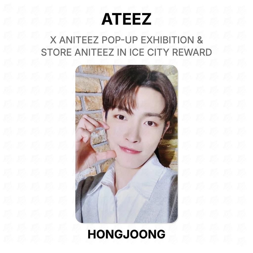 ATEEZ X ANITEEZ POP-UP EXHIBITION & STORE ANITEEZ IN ICE CITY REWARD Official Photocard