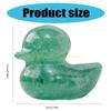 Aventurine Ducks Statues, Miniature Crystal Sculptures for Home Decoration and Duck Collectors top sale