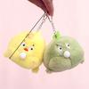 10cm 1Pcs Puffing Bubble Cute Pendant Blowing Bubble Puppy Cute Panda Head Doll Pendant Bag Keychain Plush Toy